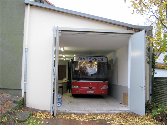 Garagenausfahrt am Standort in Eschede
