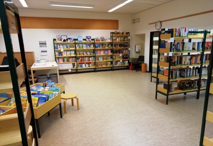 Foto Innenraum Bücherei Lohheide