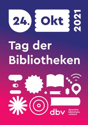 Plakat "Tag der Bibliotheken 2021"