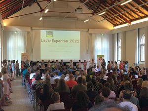 Foto Lese-Experten-Abschlussfest