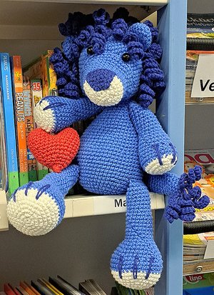 Leo der Bücherbus-Löwe